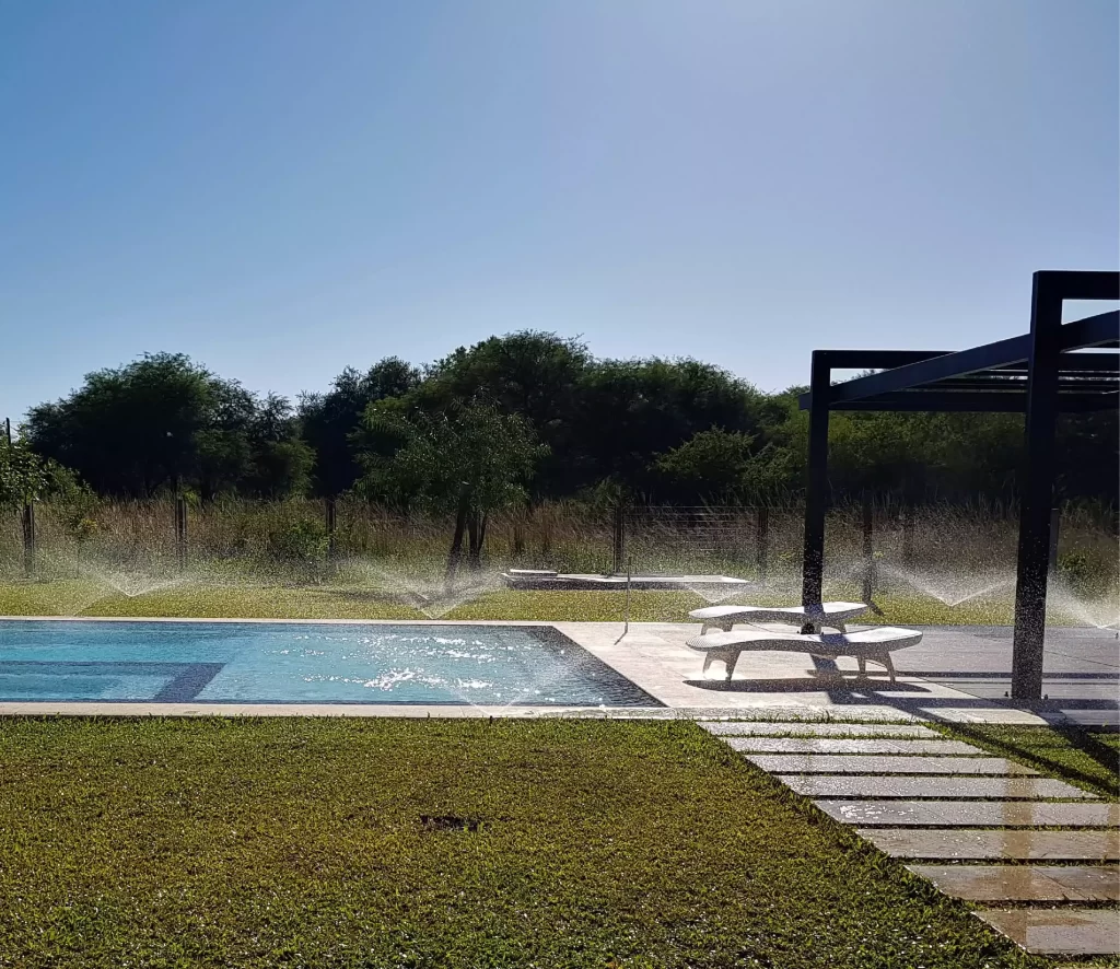 Sistema de Riego Automático instalado 2