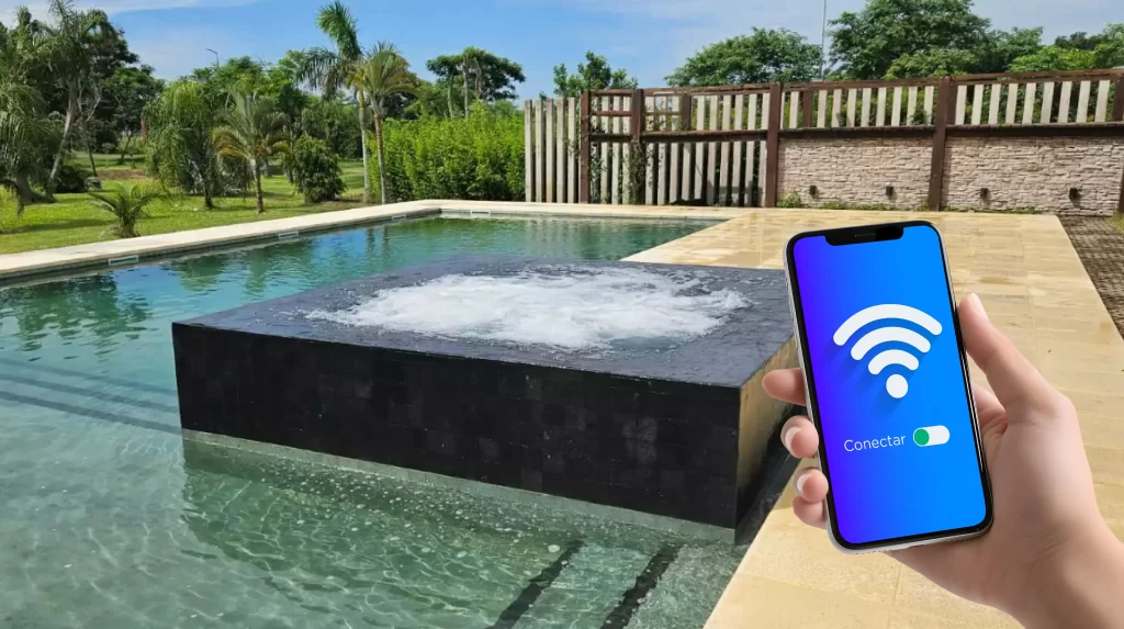 La tecnologia en la Piscina