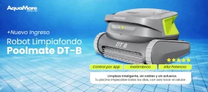 Poolmate DT-B: el robot inalámbrico para piscina furor del verano