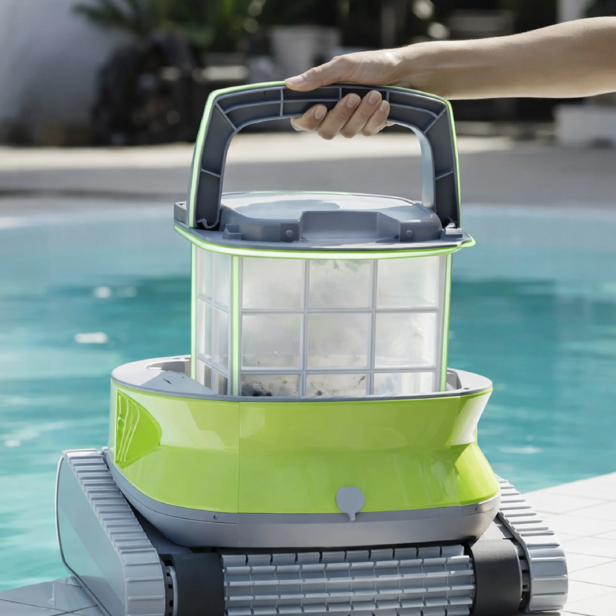 Poolmate DT-B: el robot inalámbrico para piscina furor del verano