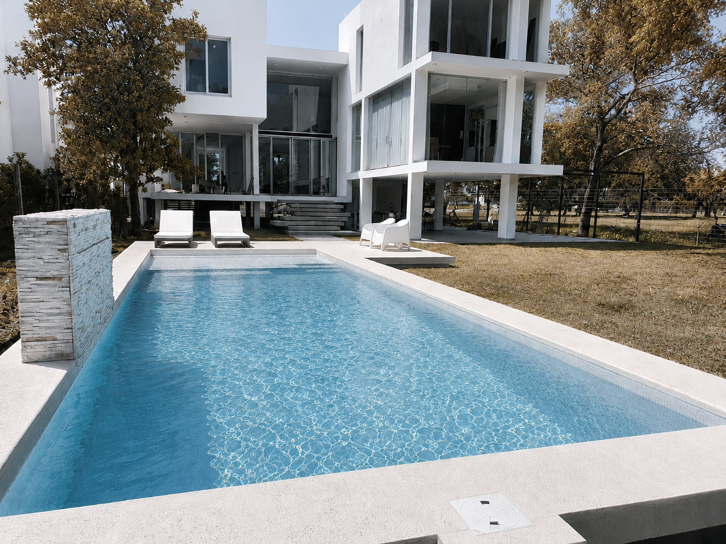 Mantenimiento de piscina en invierno